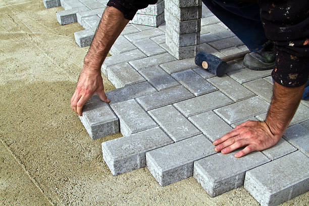 Permeable Paver Driveway in Selah, WA